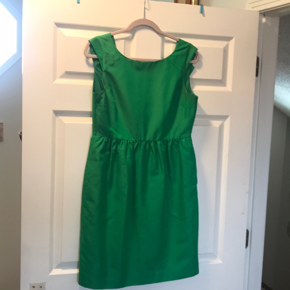 J crew green dress